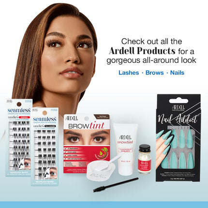 Ardell Seamless Underlash Extensions Wispies Kit, 36 Assorted Lengths, Customizable DIY Lash Clusters, Includes Bond & Seal, Remover, Applicator