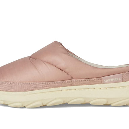 Merrell Women's Hut Moc 2 Quilted Slide Slipper, Adobe Rose, 6