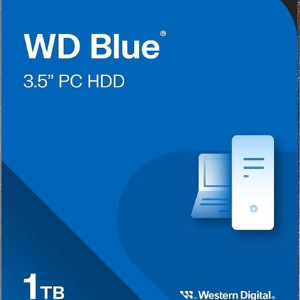 WD Blue 1TB 3.5" Internal Hard Drive - 7200 RPM Cl