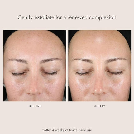Discos Faciales Exfoliantes Suaves de Uso Diario con PHA, Antioxidantes de Vitaminas C y E, y Extractos de Té Verde y Pepino, 60 unidades