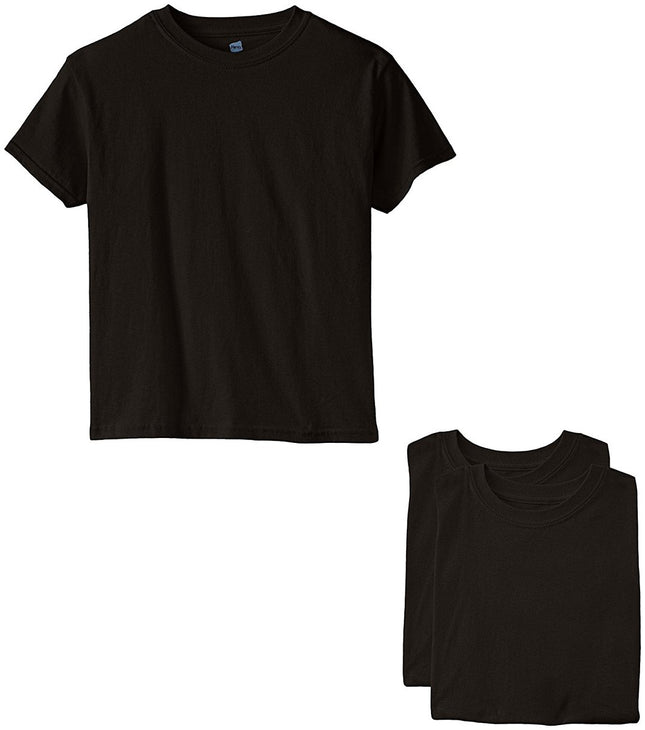 Hanes Boys' Essentials Short Sleeve T-Shirt Value 