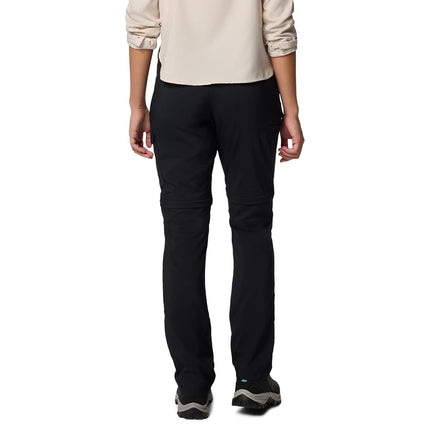 Columbia Women's Silver Ridge Utility Convertible Pant Hiking Convertible Trousers, Black, Size 14/R