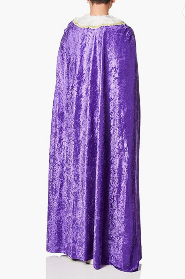 Robe de roi en velours - Violette