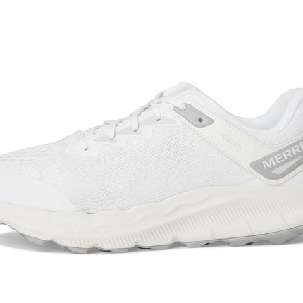 Merrell Womens Antora 4 Trail Running Shoes - White/Pigeon - 4.5