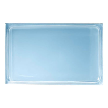 IZOD - Vanity Tray, Durable Countertop Accessories, Sleek Resin Organizer, Dorm Room Essentials, Modern Home Decor (Marina Collection, Blue)