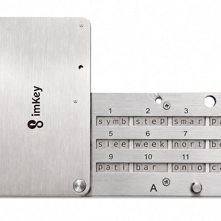 imKey S1 Fireproof Seed Phrase Storage – BIP39 Com