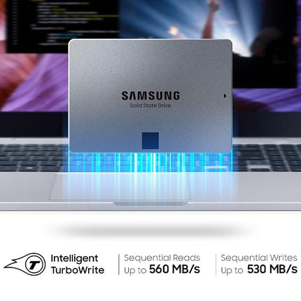 SAMSUNG 870 QVO SATA III SSD 8TB 2.5" Internal Solid State Drive, Upgrade Desktop PC or Laptop Memory and Storage for IT Pros, Creators, Everyday Users, MZ-77Q8T0B [Canada Version]
