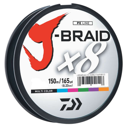 J-BRAIDX8, Filler Spool, Multi-Color, Mono Dia.= 6