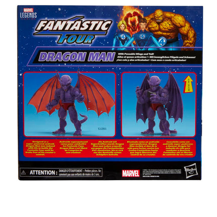 【Amazon.co.jp Exclusive】 Hasbro Marvel Marvel Legends Series Fantastic Four Dragon Man Fantastic Four Comic Adult Collection Figure G0603 Genuine Item