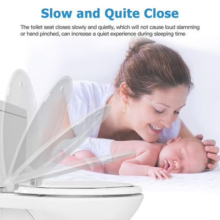 Toddler Toilet Seat with Built-in Potty Seat for Kids