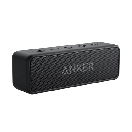 soundcore Anker 2 Portable Bluetooth Speaker, 12W Stereo, Black