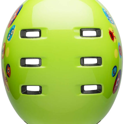 Bell Lil Ripper Toddler Bike Helmet (Monsters Gloss Green (2019), Universal Toddler (45-51 cm))
