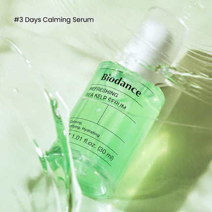 BIODANCE Refreshing Sea Kelp Serum, Oil & Sebum Control, Soothing, Calming Serum for Oily & Combination, Sensitive Skin, Korean Skin Care | 1.01 fl.oz x 1 ea