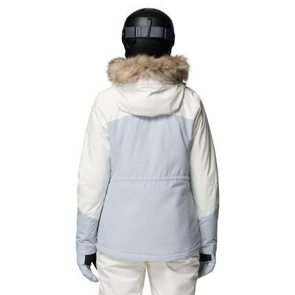 Columbia womens Ava Alpine II Insulated Jacket, Sea Salt/Cirrus Grey, 1X