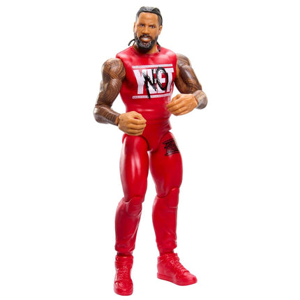 Mattel WWE Jimmy USO Action Figure, Main Event Series #155 6-inch Collectible with 10 Articulation Points & Life-Like Look