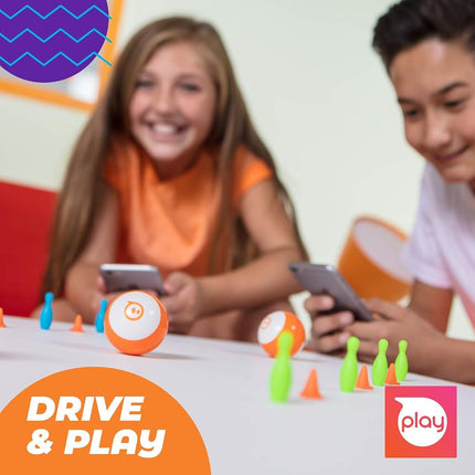 Sphero Mini Blue Coding Robot Ball for Kids | Fun STEM & AI Learning and Gaming | For Ages 8+ | Tabletop Friendly