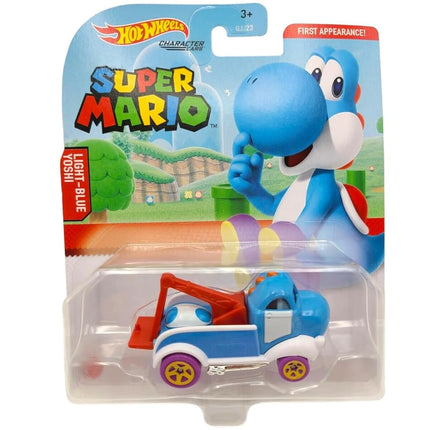 Hot Wheels Super Mario Character Cars - Light-Blue