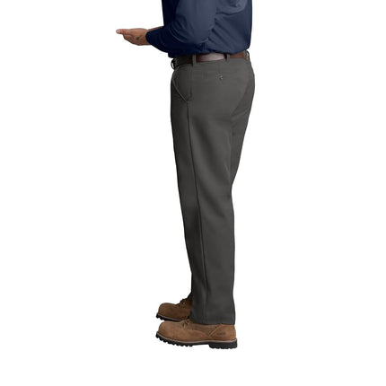 Red Kap mens Stain Resistant, Flat Front Work PantsCharcoal32W x 34L