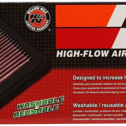 K&N Engine Air Filter: High Performance, Premium, Washable, Replacement Filter: Compatible with 2005-2019 NISSAN/SUZUKI (Frontier, Equator), 33-2324