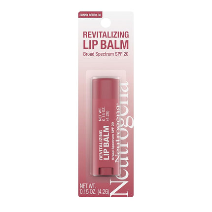 Neutrogena Revitalizing Lip Balm w/ SPF 20 (Sunny Berry 30)