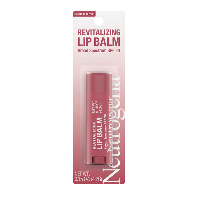 Neutrogena Revitalizing Lip Balm SPF 20, Sheer Shi