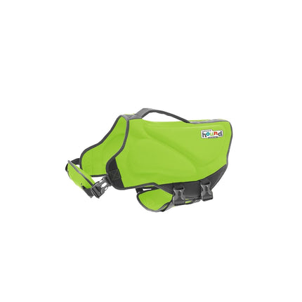 Outward Hound Dawson Swim Green Dog Life Jacket, S