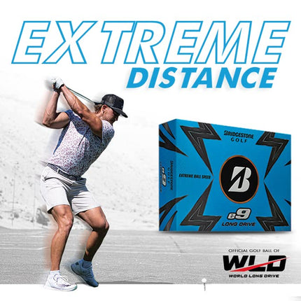 Bridgestone Golf 2023 e9 Long Drive Golf Balls White