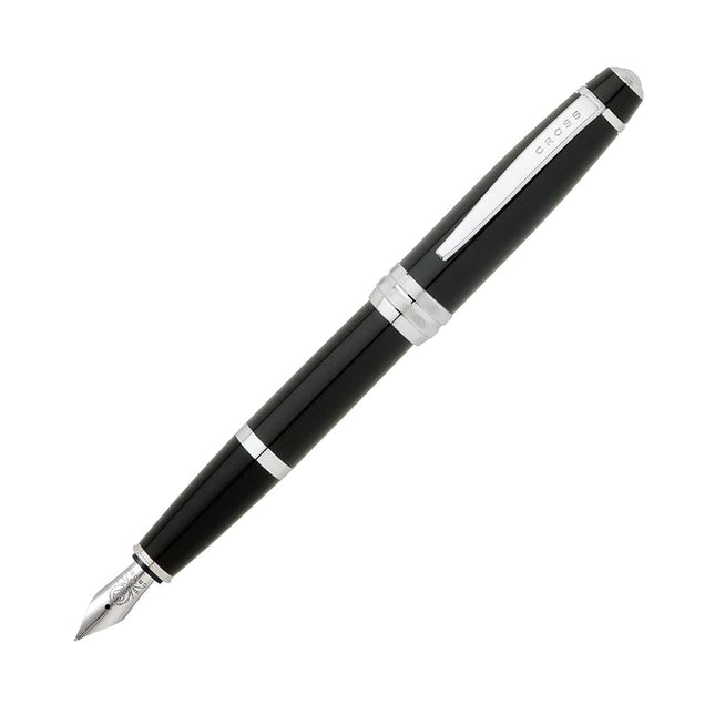 Cross Bailey Black Lacquer Fountain Pen with Mediu