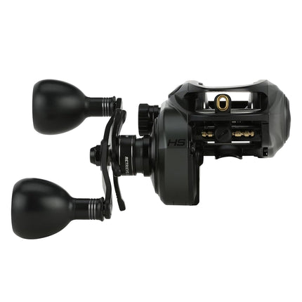 Abu Garcia Beast Low Profile Baitcasting Reel | Freshwater & Saltwater Predator Casting Fishing Reel | 5.8:1 Gear Ratio | Power Stack Carbon Drag | Aluminium Body | 3000 | Left Hand