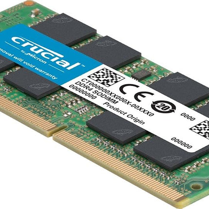 Crucial CT8G4SFD824A 8 GB DDR4 2400 MT/s (PC4-19200) CL17 DR x 8 260-Pin Unbuffered SODIMM Memory