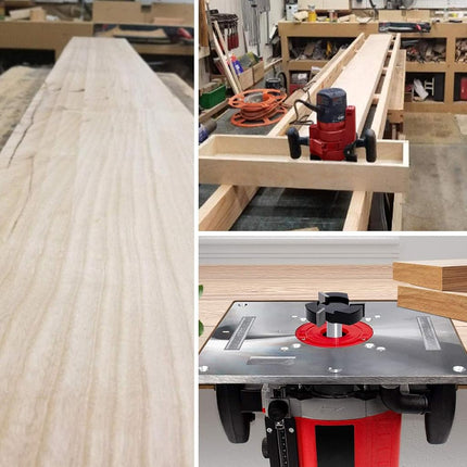 Mèche de défonceuse pour panneau martyr CNC, queue de 1/2 pouce, diamètre de coupe de 2 pouces, mèche de défonceuse à planer, fraise à bois, outil de menuiserie par NITOMAK (carbure)