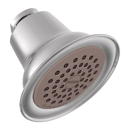 Moen 6313 Accesorios para la ducha - Cabezal de ducha ecológico de una función de primera calidad, cromo