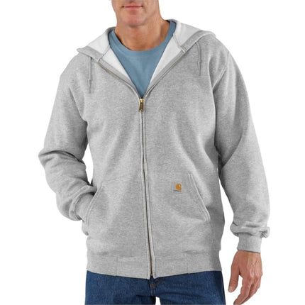 Carhartt Men's Midweight Hooded Zip Front Sweatshirt - grey - XXL Tall