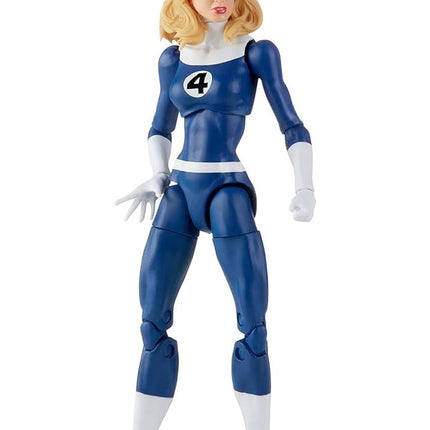 Marvel Hasbro Legends Series Retro Fantastic Four Marvel's Invisible Woman 6-inch Action Figure Toy, Includes 3 Accessories, Black