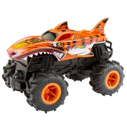 Hot Wheels Monster Trucks HW Tiger Shark RC, Remote-Control Vehicle