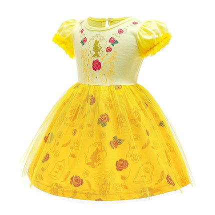Dressy Daisy Princess Dress Up Clothes Halloween Fancy Party Tulle Skirt Summer Outfit for Baby Girls Size 12-24 Months, 301