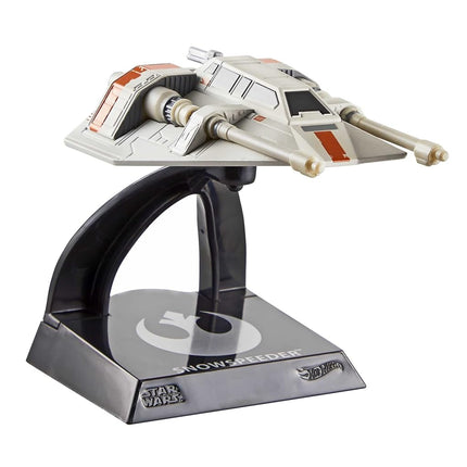 Hot Wheels Star Wars Starships Select HHR25 1/50 Metal Spaceship Vehicle - Snowspeeder