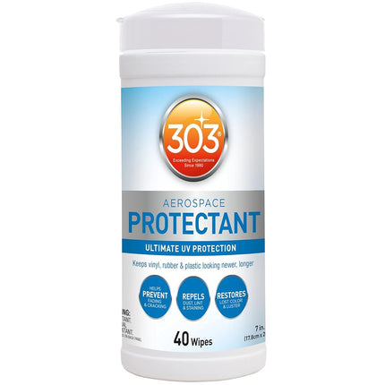303 Products (30321) UV Protectant Wipes for Vinyl