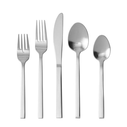 Fortessa Ashton Antiqued Flatware 5 Piece Place Se