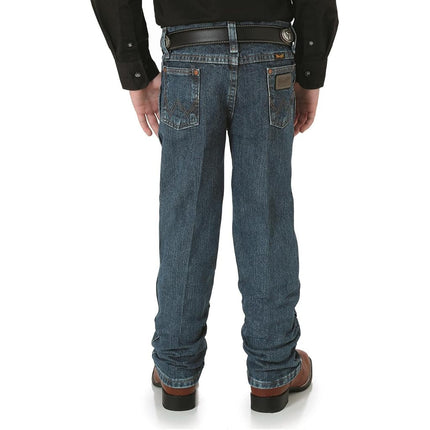 Wrangler Little Boys' Original Prorodeo Jeans, Subtle Worn, 3T Slim
