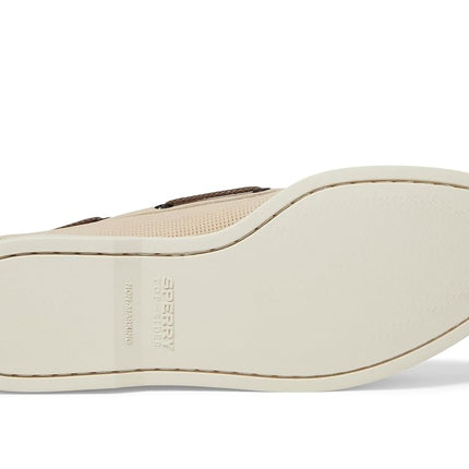 Sperry Zapatos náuticos de hombre Authentic Original 2-Eye Seasonal, crema en relieve, 6.5, crema en relieve, 6.5