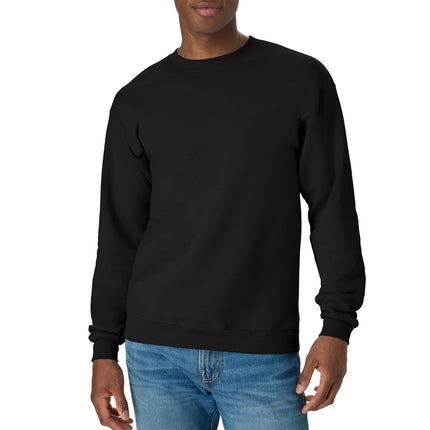 Hanes Women's P1607 Sweatshirt, Black, M UK