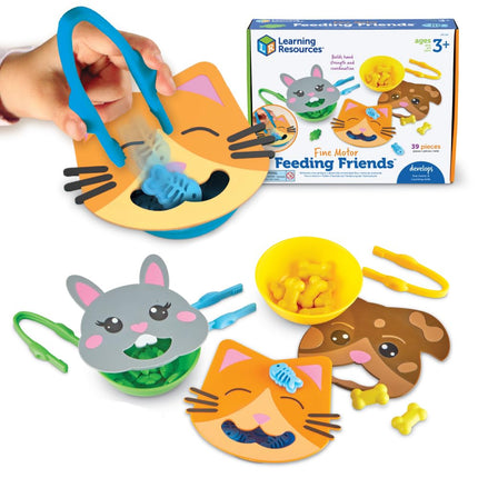 Learning Resources Fine Motor Feeding Friends, Toy