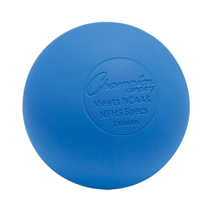 Champion Sports Official Lacrosse Balls (Blue, Pack of 12)