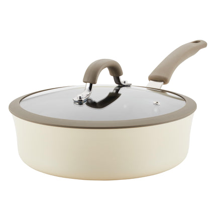 Rachael Ray Cook + Create Nonstick Sauté Pan with 