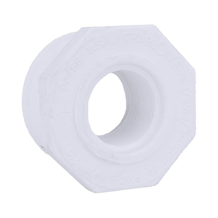 CHARLOTTE PIPE 1 1/2 x 3/4 SCH 40 RED Bushing MPTX