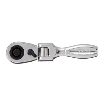 TONE Short Ratchet Handle Flex Head (Socket Hold Type) RH3FHS 3/8" Inch Drive