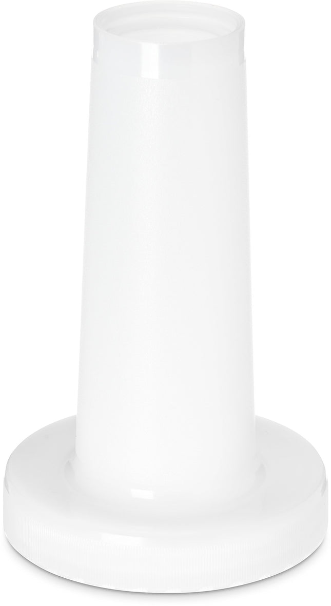 Carlisle PS20302 Store N' Pour Necks, White (Pack 