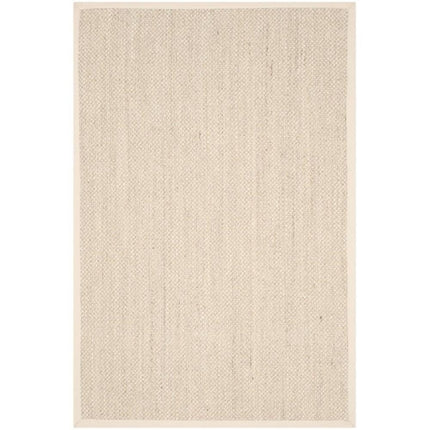 Safavieh Natural Fiber Rug for Living Room, Dining Room, Bedroom - Natural Fiber Collection, Short Pile, in Natural and Beige, 61 X 91 cm