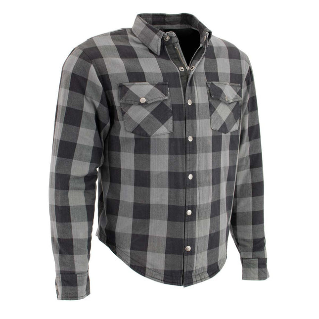 Milwaukee Performance Men's Checkered Flannel Bike